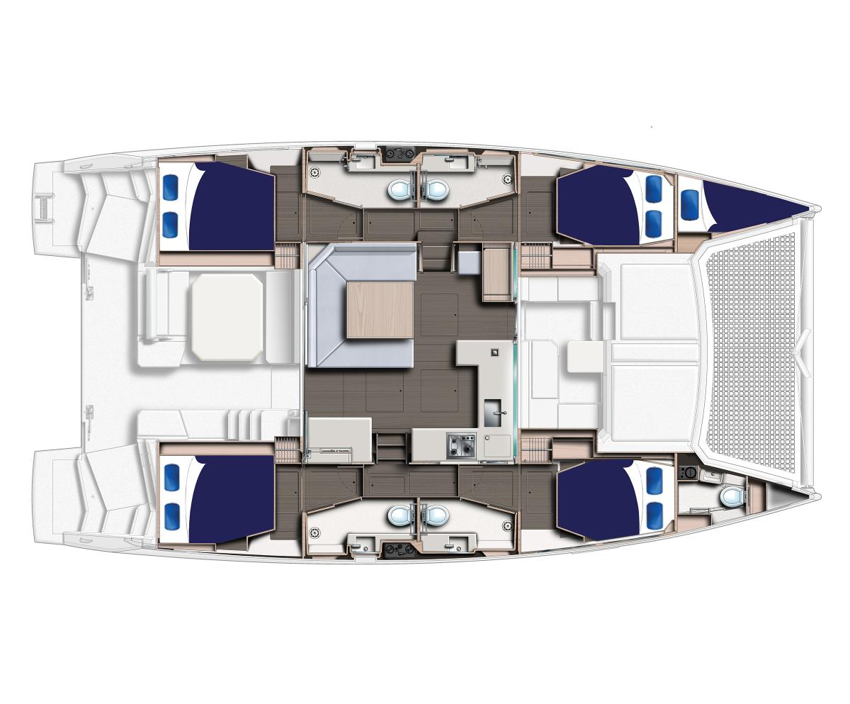 Moorings 4500 4 cabines