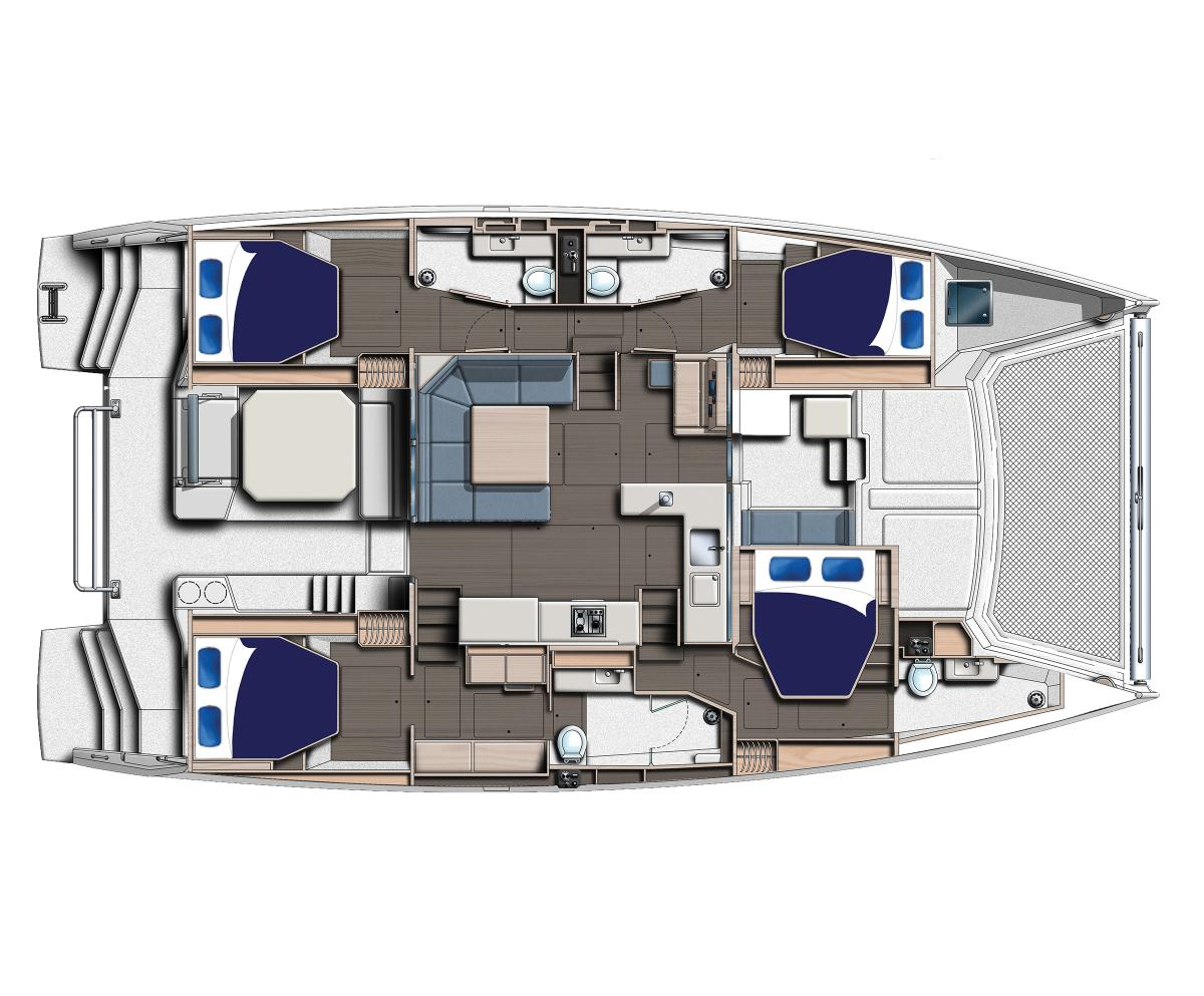 Moorings 5000 4 cabines